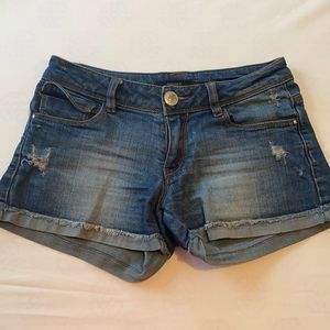 Dark Washed Forever 21 Jean Shorts